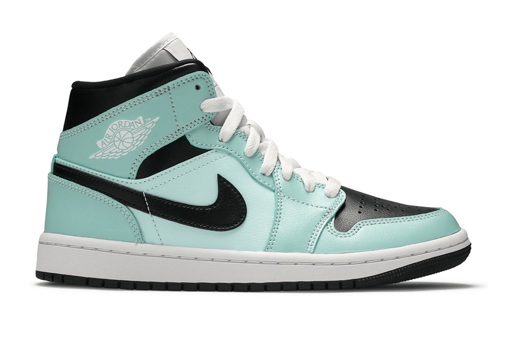 Air Jordan 1 Mid Aqua Blue Tint