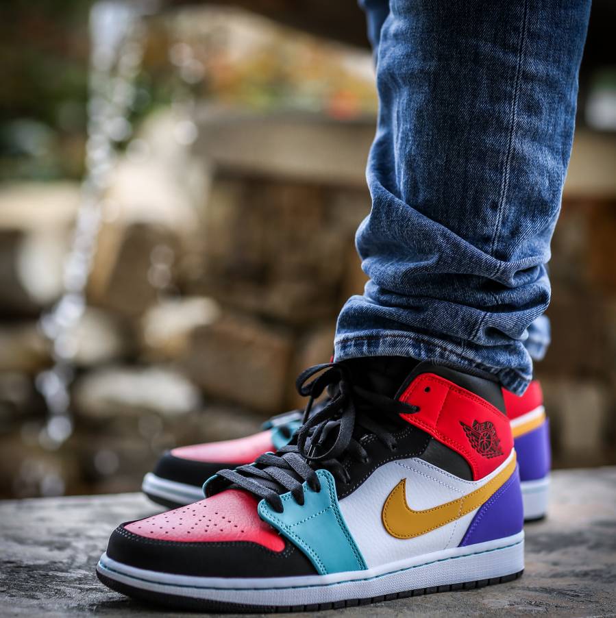 Air Jordan 1 Mid Multi-Color