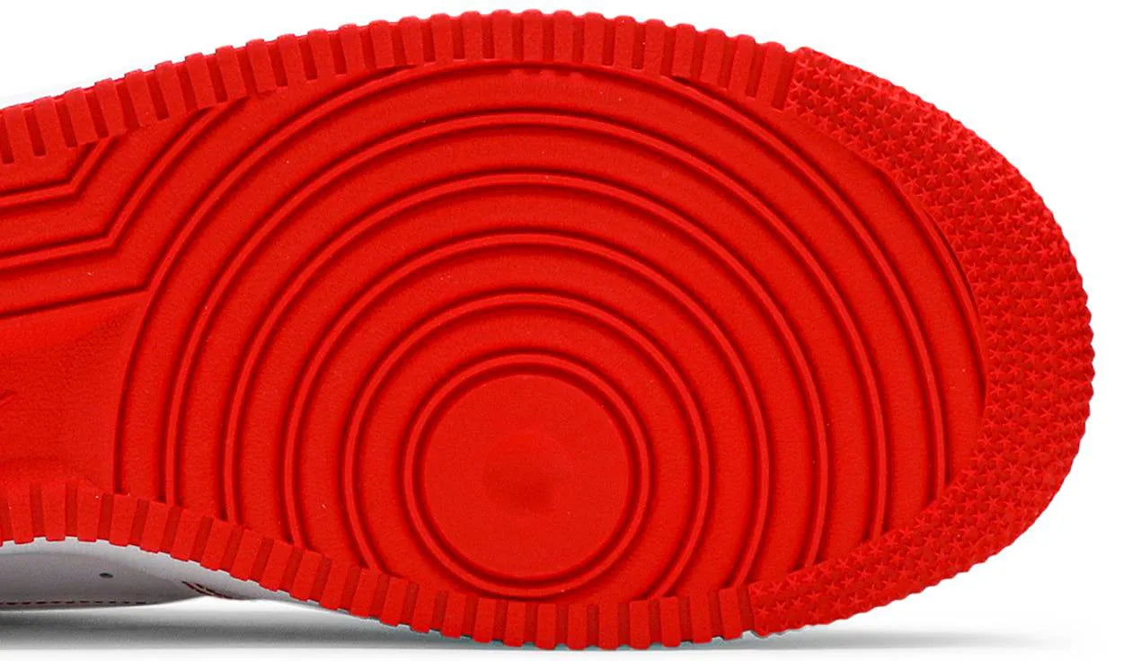 Air Force 1 '07 Contrast Stitch - White University Red