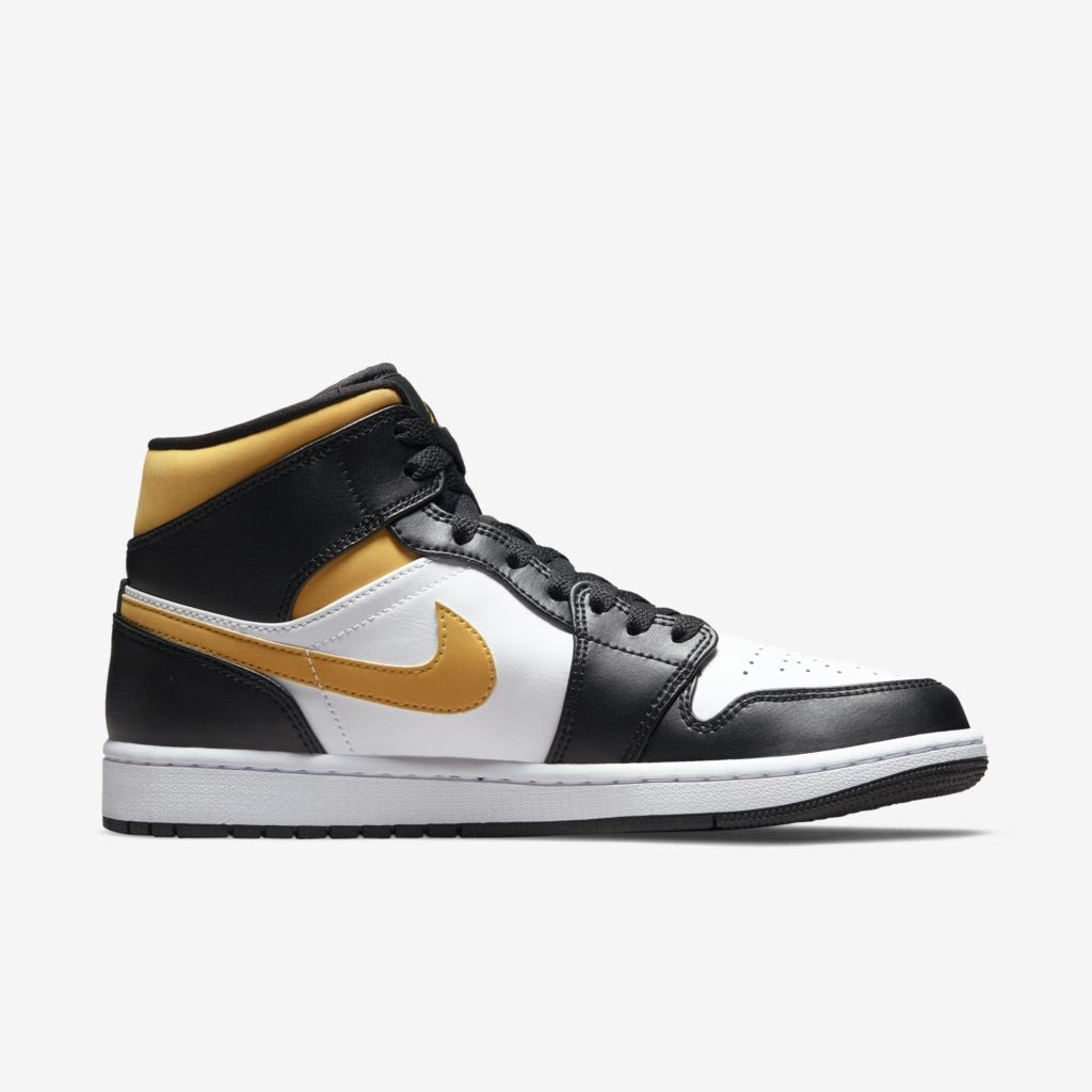 Air Jordan 1 Mid Black Pollen