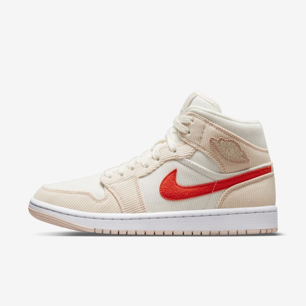 Air Jordan 1 Mid Corduroy Sail
