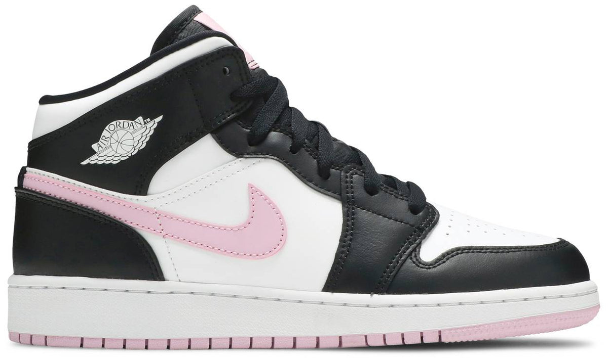 Air Jordan 1 Mid GS White Light Arctic Pink