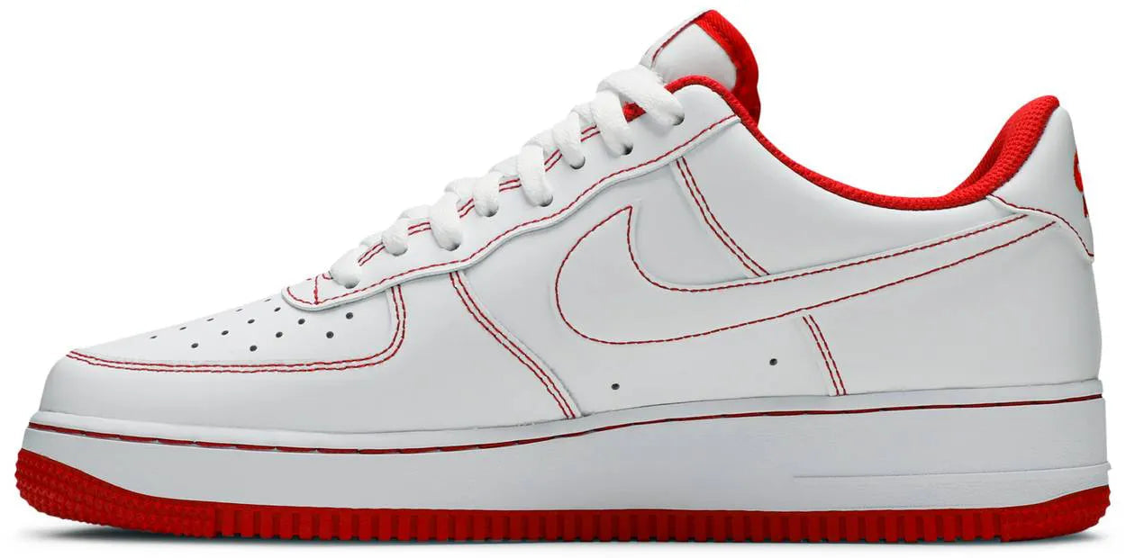 Air Force 1 '07 Contrast Stitch - White University Red