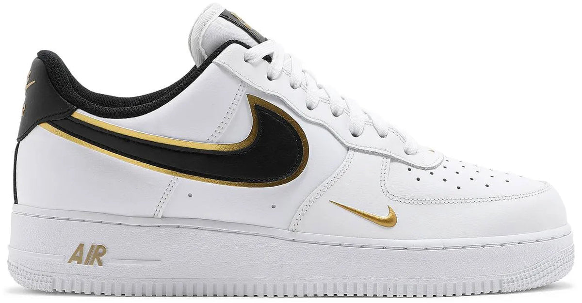 Air Force 1 '07 LV8 Metallic Swoosh Pack - White Metallic Gold