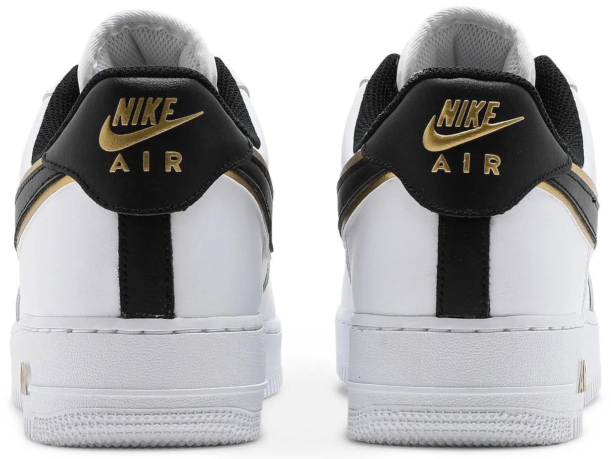 Air Force 1 '07 LV8 Metallic Swoosh Pack - White Metallic Gold