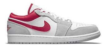Air Jordan 1 Low Light Smoke Grey Red